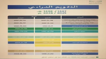 موعد جديد رمضان 2026 مواعيد الدراسة تعلنها وزارة التعليم